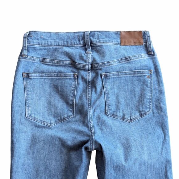 Madewell Cali Demi-Boot Jeans in Bronson Wash: Button-Front Edition Sz 27 - Picture 9 of 14
